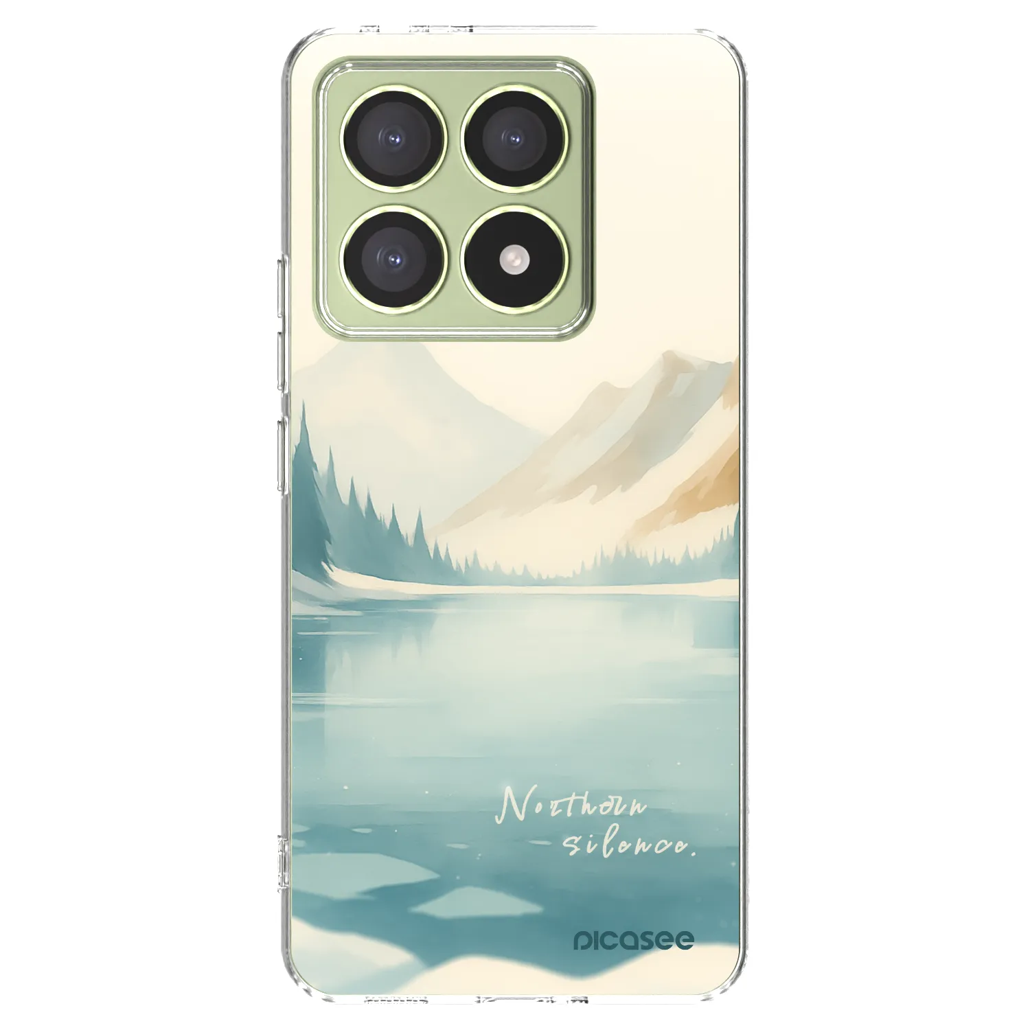 Picasee Xiaomi 14T Hülle - Transparentes Silikon - NOTHERN SILENCE