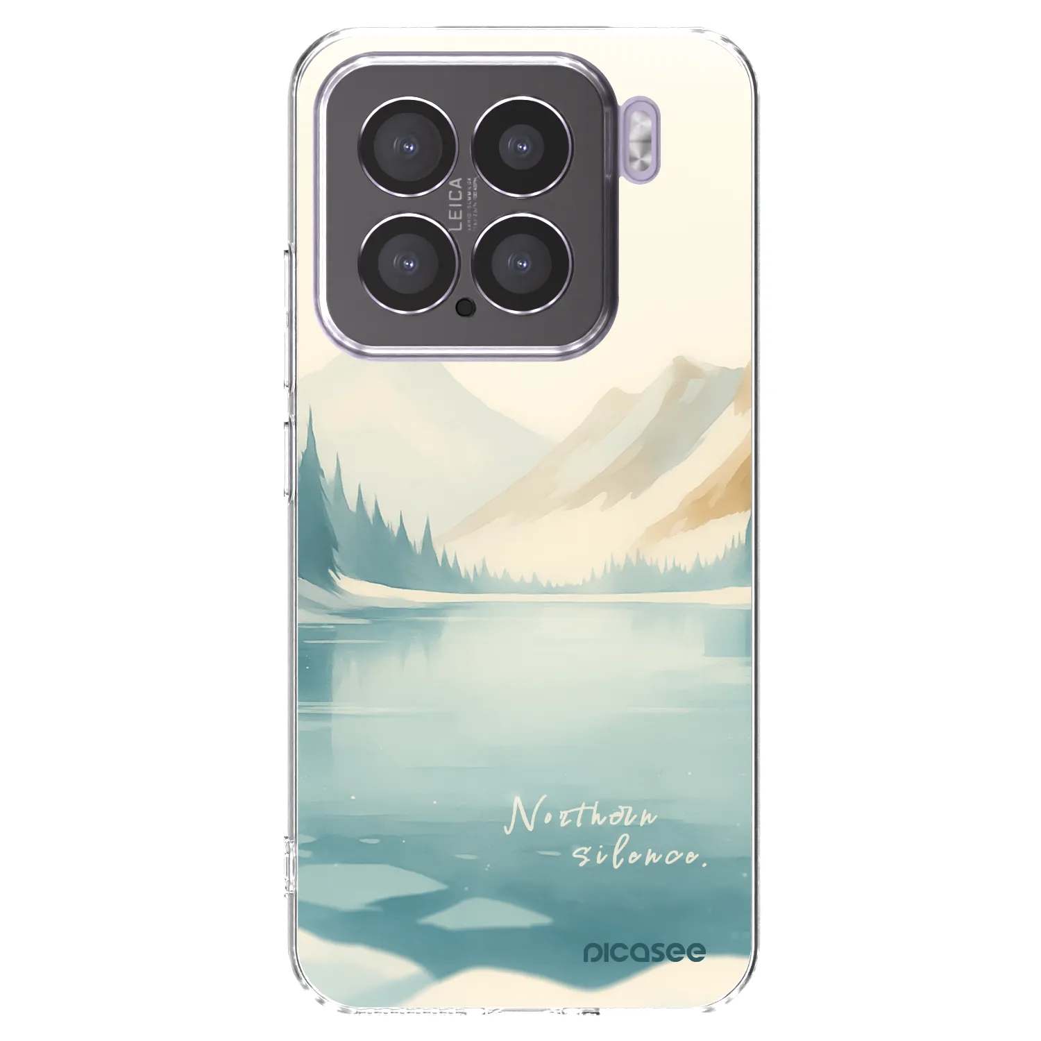 Picasee Xiaomi 15 Hülle - Transparentes Silikon - NOTHERN SILENCE