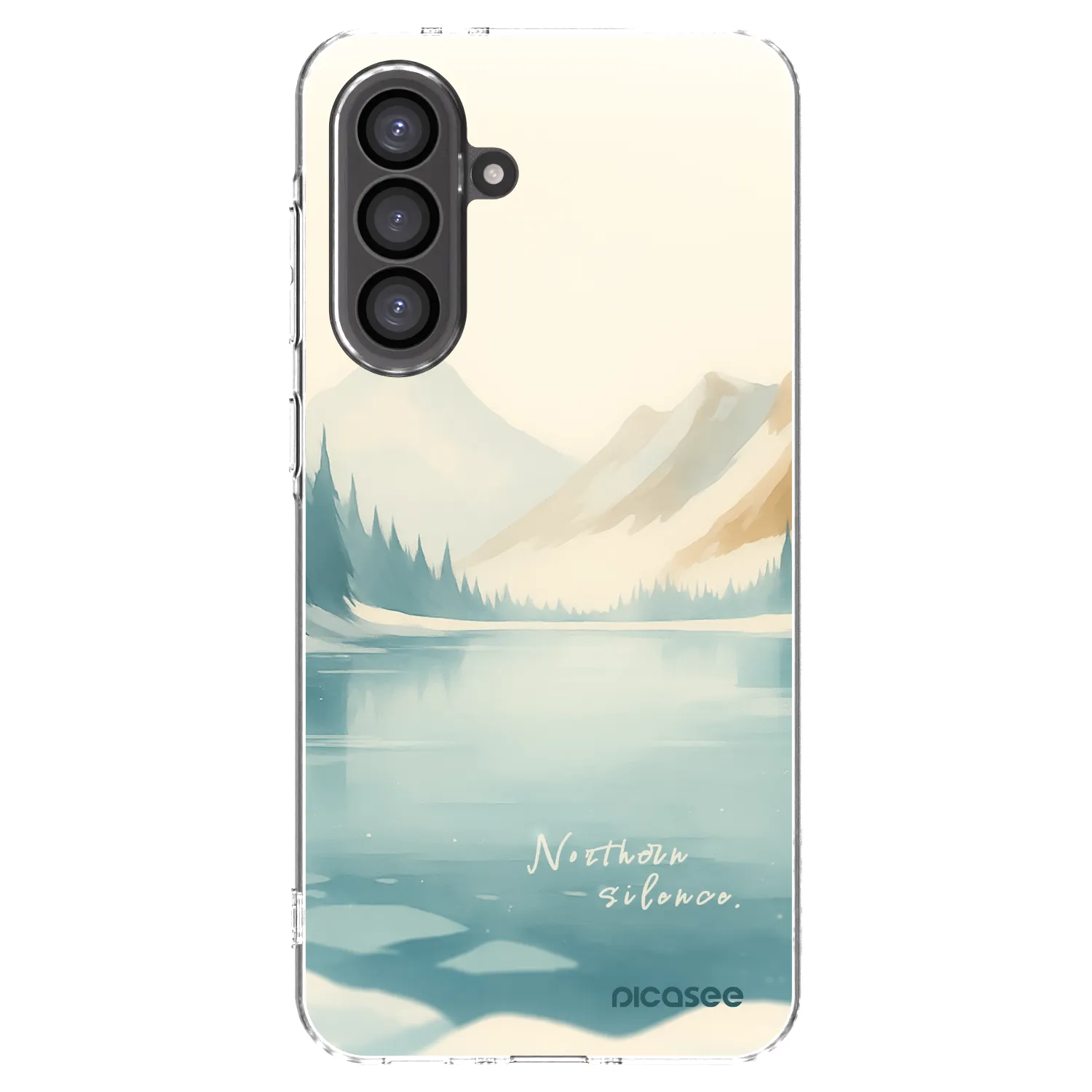 Picasee Samsung Galaxy A56 5G A566B Hülle - Transparentes Silikon - NOTHERN SILENCE