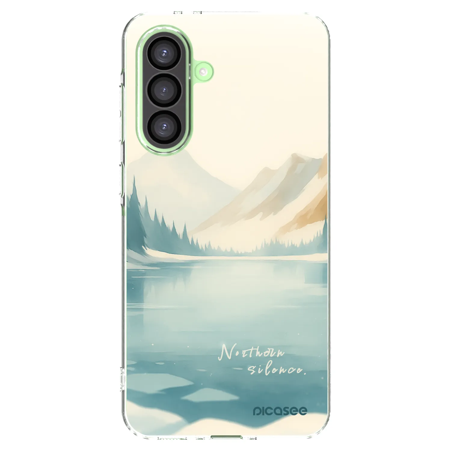 Picasee Samsung Galaxy A26 5G A266B Hülle - Transparentes Silikon - NOTHERN SILENCE
