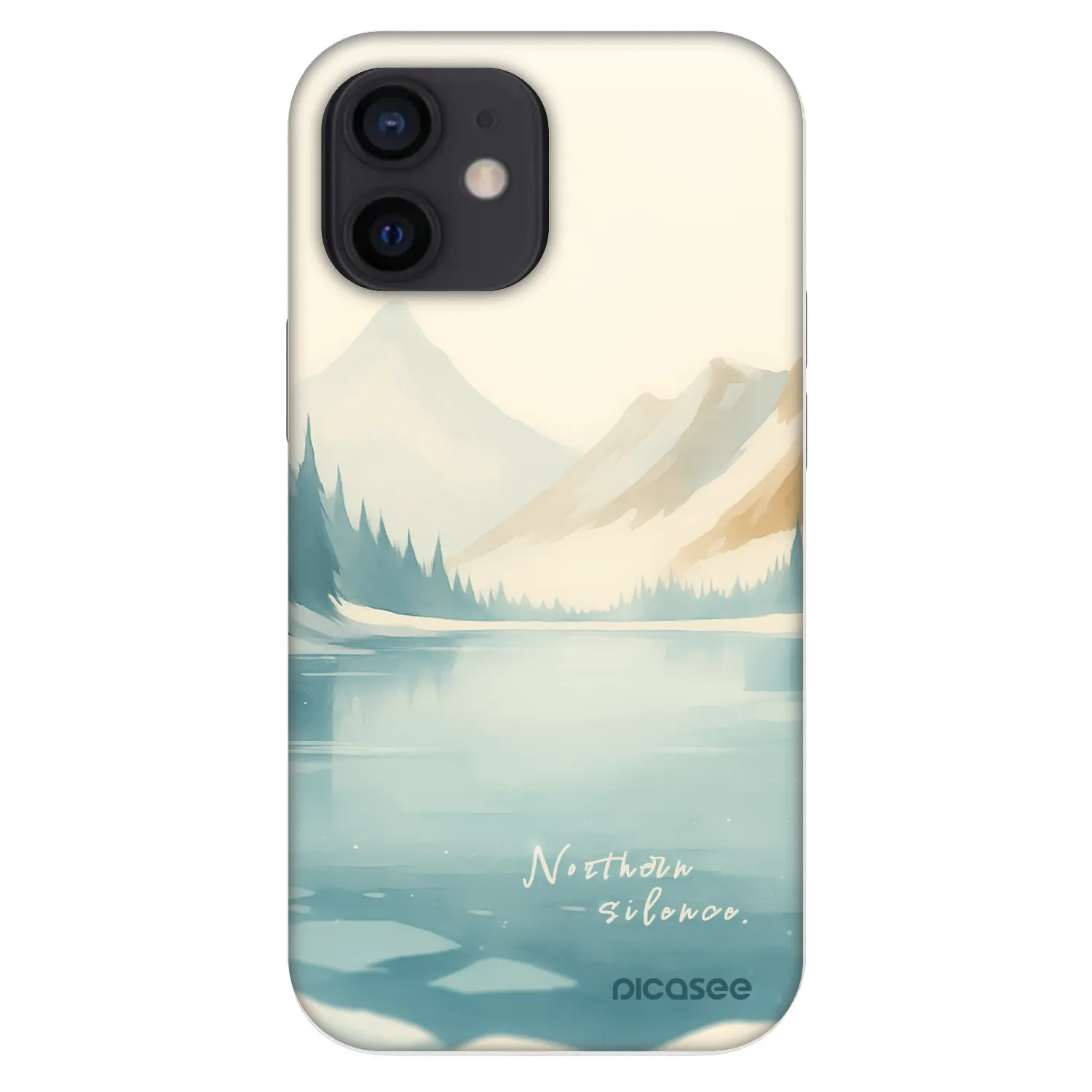 Picasee Fashion Case für Apple iPhone 12 mini - NOTHERN SILENCE