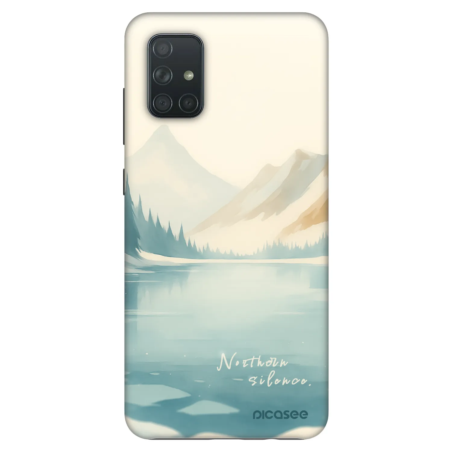 Picasee Fashion Case für Samsung Galaxy A71 A715F - NOTHERN SILENCE