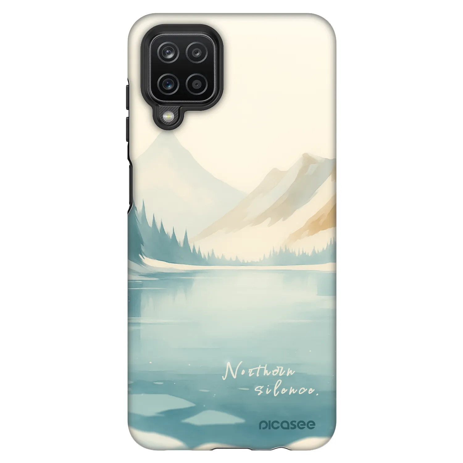 Picasee Fashion Case für Samsung Galaxy A12 A125F - NOTHERN SILENCE