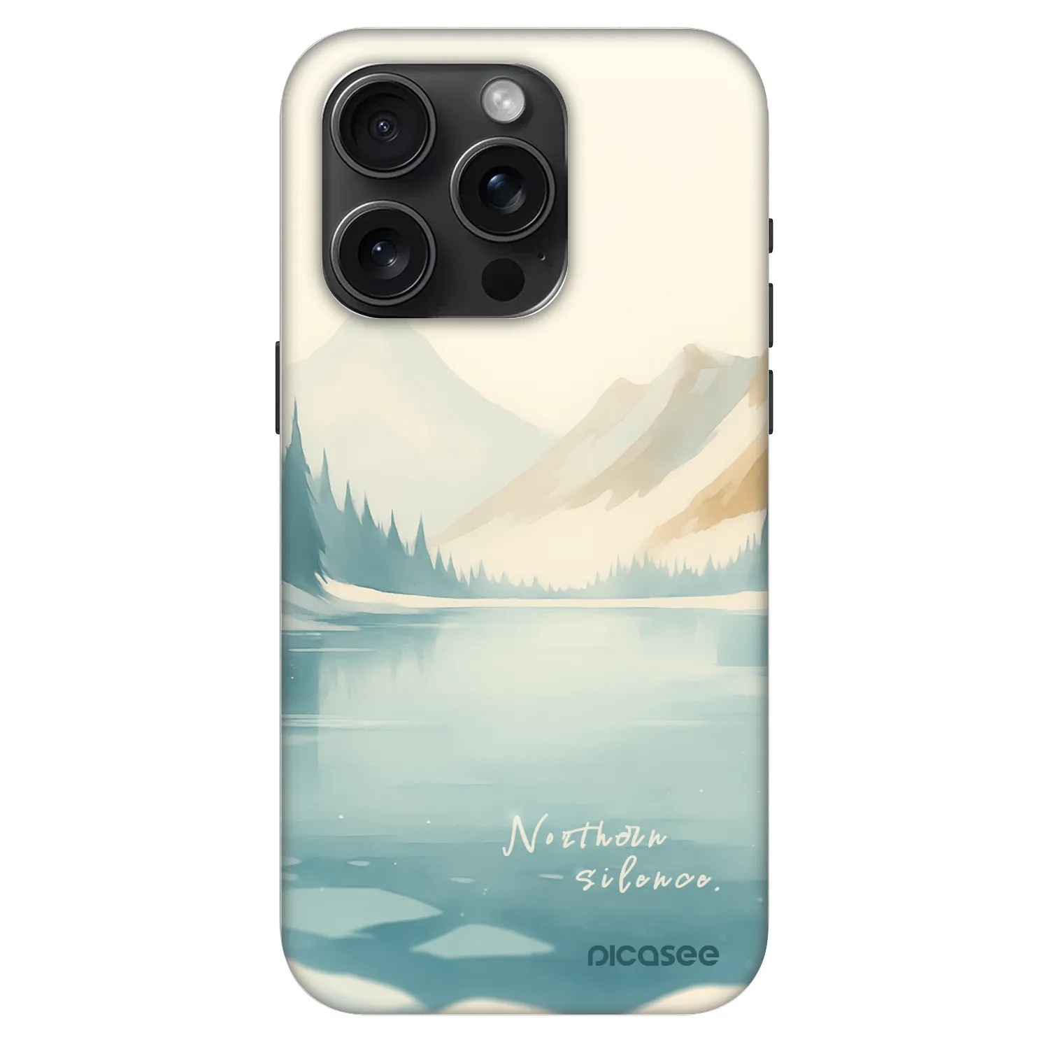 Picasee Fashion Case MagSafe für Apple iPhone 15 Pro - NOTHERN SILENCE