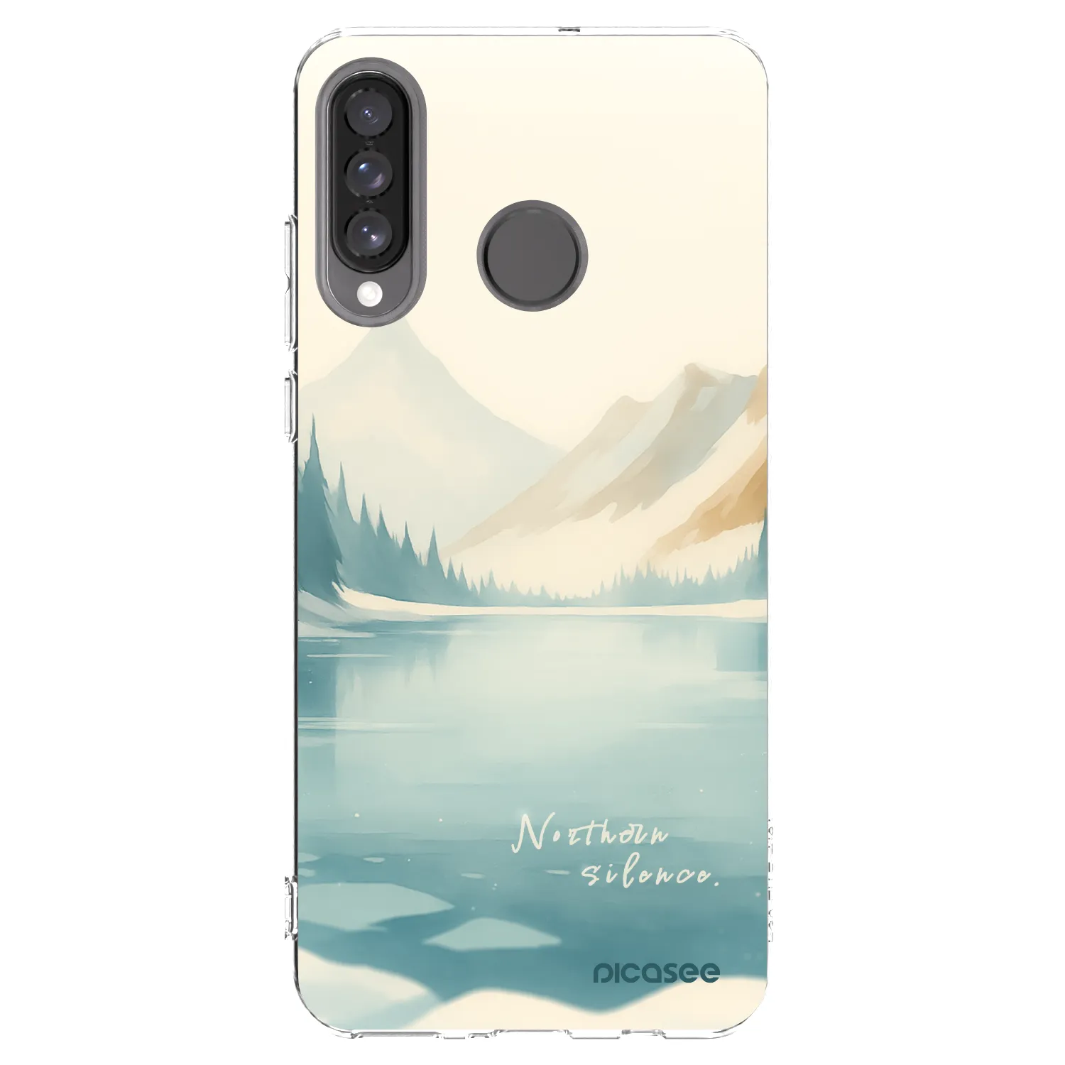 Picasee Huawei P30 Lite Hülle - Transparentes Silikon - NOTHERN SILENCE