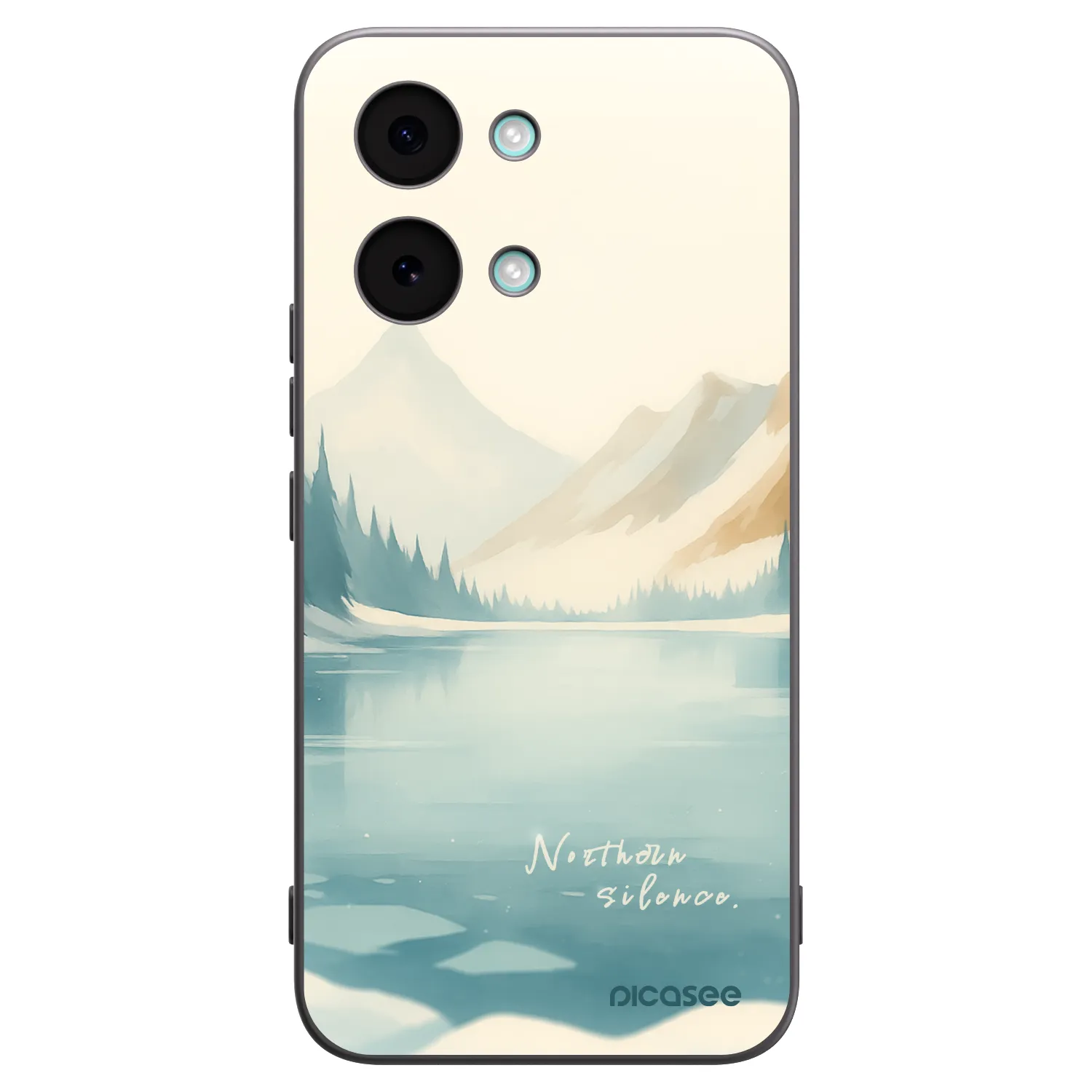 Picasee Xiaomi Poco X8 Pro Max Hülle - Schwarzes Silikon - NOTHERN SILENCE