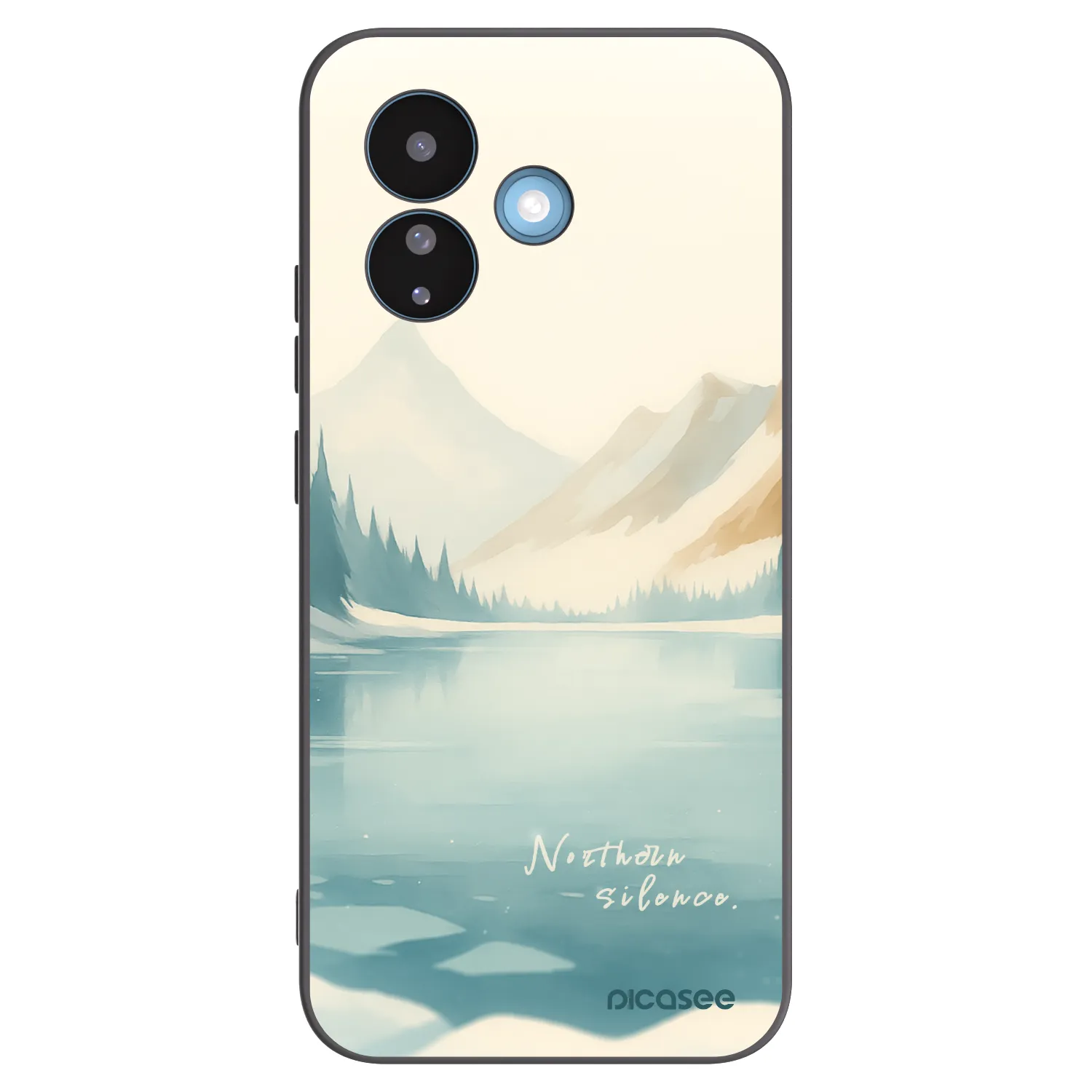 Picasee Xiaomi Redmi Note 17 Pro 5G Hülle - Schwarzes Silikon - NOTHERN SILENCE