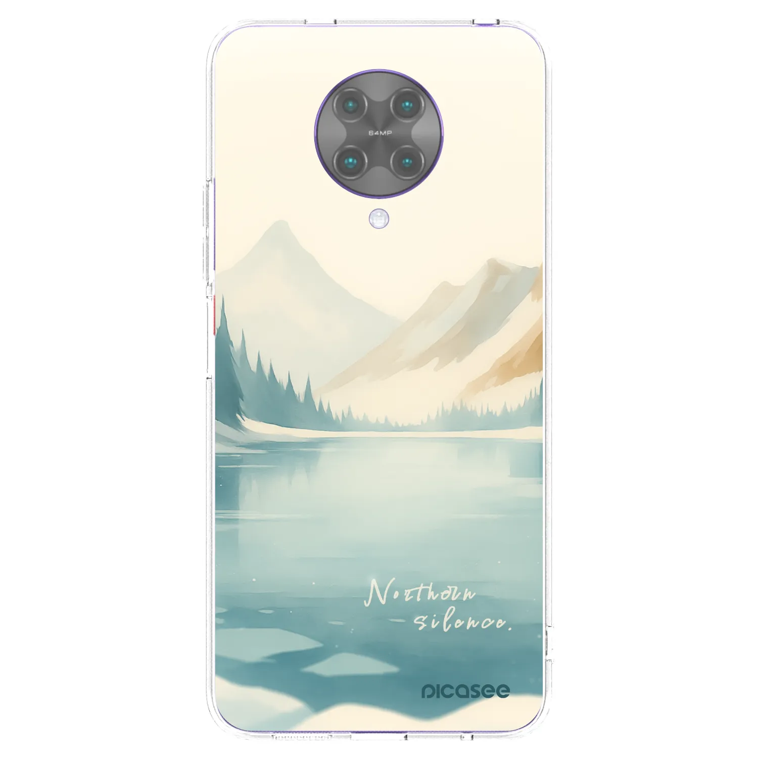 Picasee Xiaomi Poco F2 Pro Hülle - Transparentes Silikon - NOTHERN SILENCE