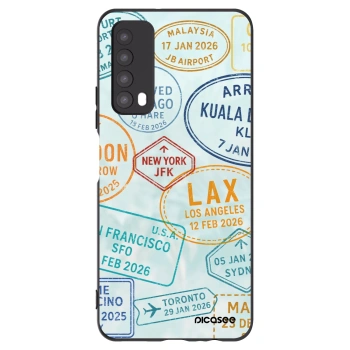 Picasee Huawei P Smart 2021 Hülle - Schwarzes Silikon - PASSPORT EDITION