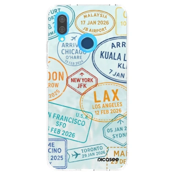Picasee Huawei P20 Lite Hülle - Transparentes Silikon - PASSPORT EDITION