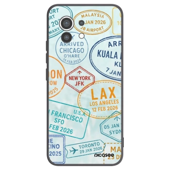 Picasee Xiaomi Mi 11 Hülle - Schwarzes Silikon - PASSPORT EDITION