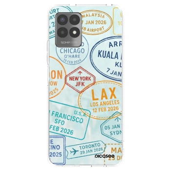 Picasee Realme 8i Hülle - Transparentes Silikon - PASSPORT EDITION