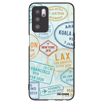 Picasee OPPO A16s Hülle - Schwarzes Silikon - PASSPORT EDITION
