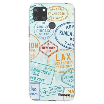 Picasee Realme C21Y Hülle - Transparentes Silikon - PASSPORT EDITION