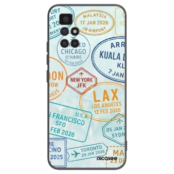 Picasee Xiaomi Redmi 10 (2022) Hülle - Schwarzes Silikon - PASSPORT EDITION