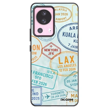Picasee Xiaomi 13 Lite Hülle - Schwarzes Silikon - PASSPORT EDITION