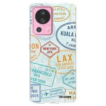 Picasee Xiaomi 13 Lite Hülle - Transparentes Silikon - PASSPORT EDITION