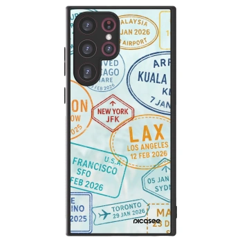Picasee ULTIMATE CASE PowerShare für Samsung Galaxy S22 Ultra 5G - PASSPORT EDITION