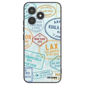 Picasee Realme C53 Hülle - Schwarzes Silikon - PASSPORT EDITION