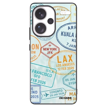 Picasee Xiaomi Redmi Note 13 Pro+ 5G Hülle - Schwarzes Silikon - PASSPORT EDITION