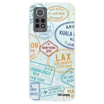 Picasee Xiaomi Redmi Note 12 Pro 4G Hülle - Transparentes Silikon - PASSPORT EDITION