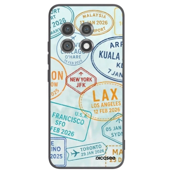 Picasee OnePlus 11 5G Hülle - Schwarzes Silikon - PASSPORT EDITION