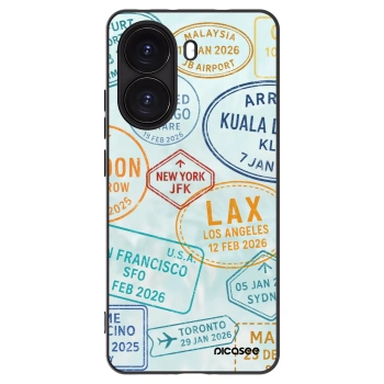 Picasee Xiaomi Poco X7 Pro 5G Hülle - Schwarzes Silikon - PASSPORT EDITION