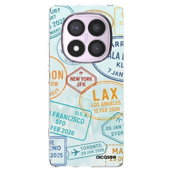 Picasee Xiaomi Redmi Note 14 Pro 4G Hülle - Transparentes Silikon - PASSPORT EDITION
