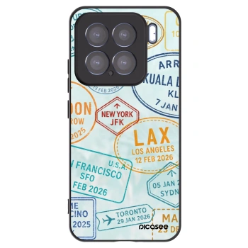 Picasee Xiaomi 15 Hülle - Schwarzes Silikon - PASSPORT EDITION