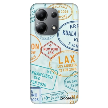 Picasee Fashion Case für Xiaomi Redmi Note 13 4G - PASSPORT EDITION