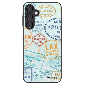 Picasee Samsung Galaxy A16 4G Hülle - Schwarzes Silikon - PASSPORT EDITION