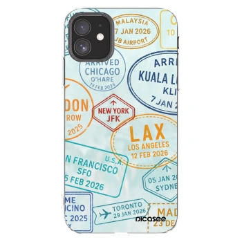 Picasee Apple iPhone 11 Hülle - Transparentes Silikon - PASSPORT EDITION