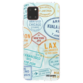 Picasee Samsung Galaxy Note 10 Lite N770F Hülle - Transparentes Silikon - PASSPORT EDITION