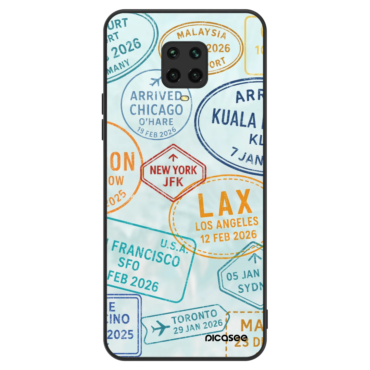 Picasee ULTIMATE CASE für Xiaomi Redmi Note 9 Pro - PASSPORT EDITION