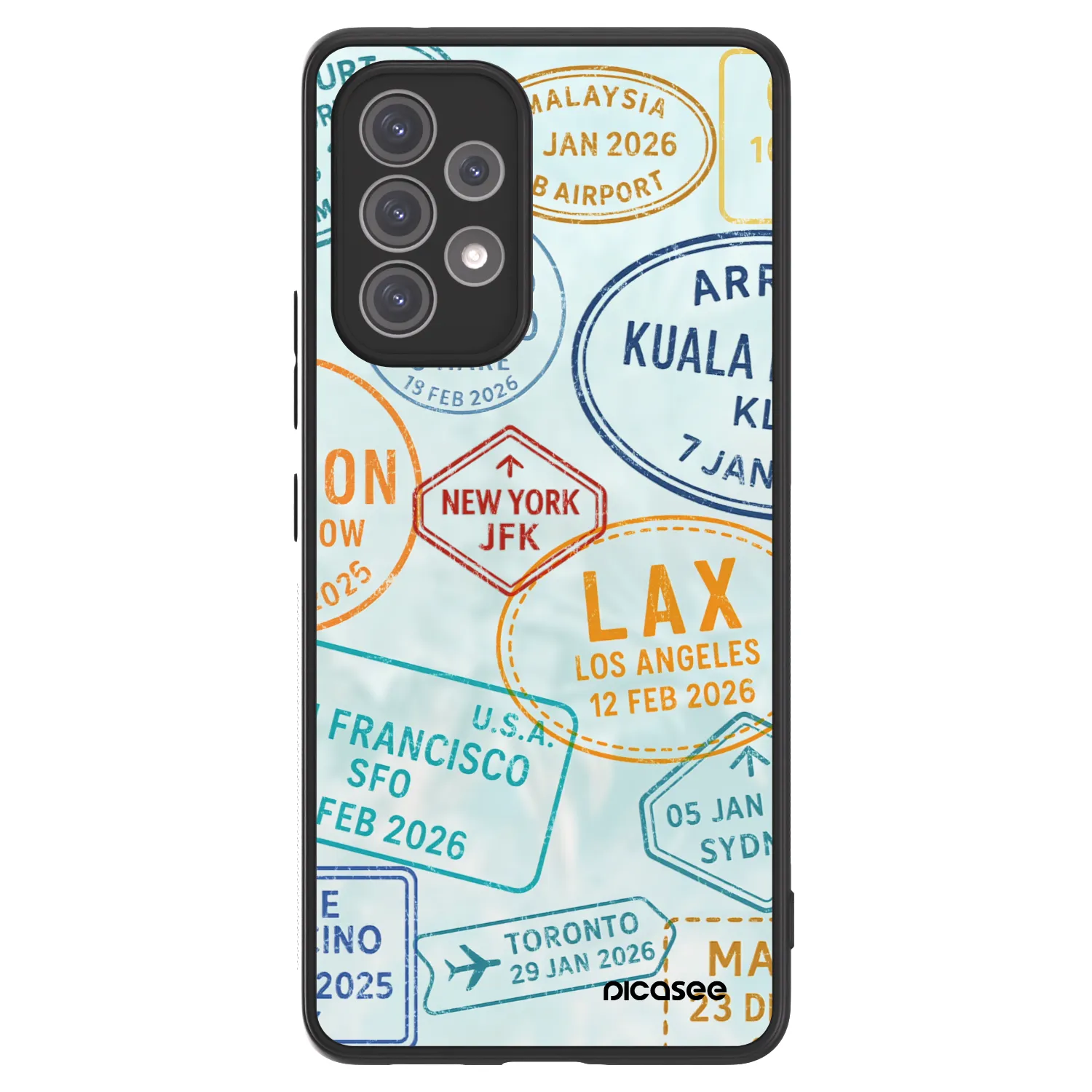 Picasee ULTIMATE CASE für Samsung Galaxy A52 5G A525F - PASSPORT EDITION