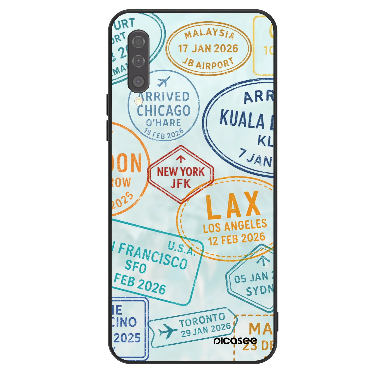 Picasee ULTIMATE CASE für Samsung Galaxy A50 A505F - PASSPORT EDITION