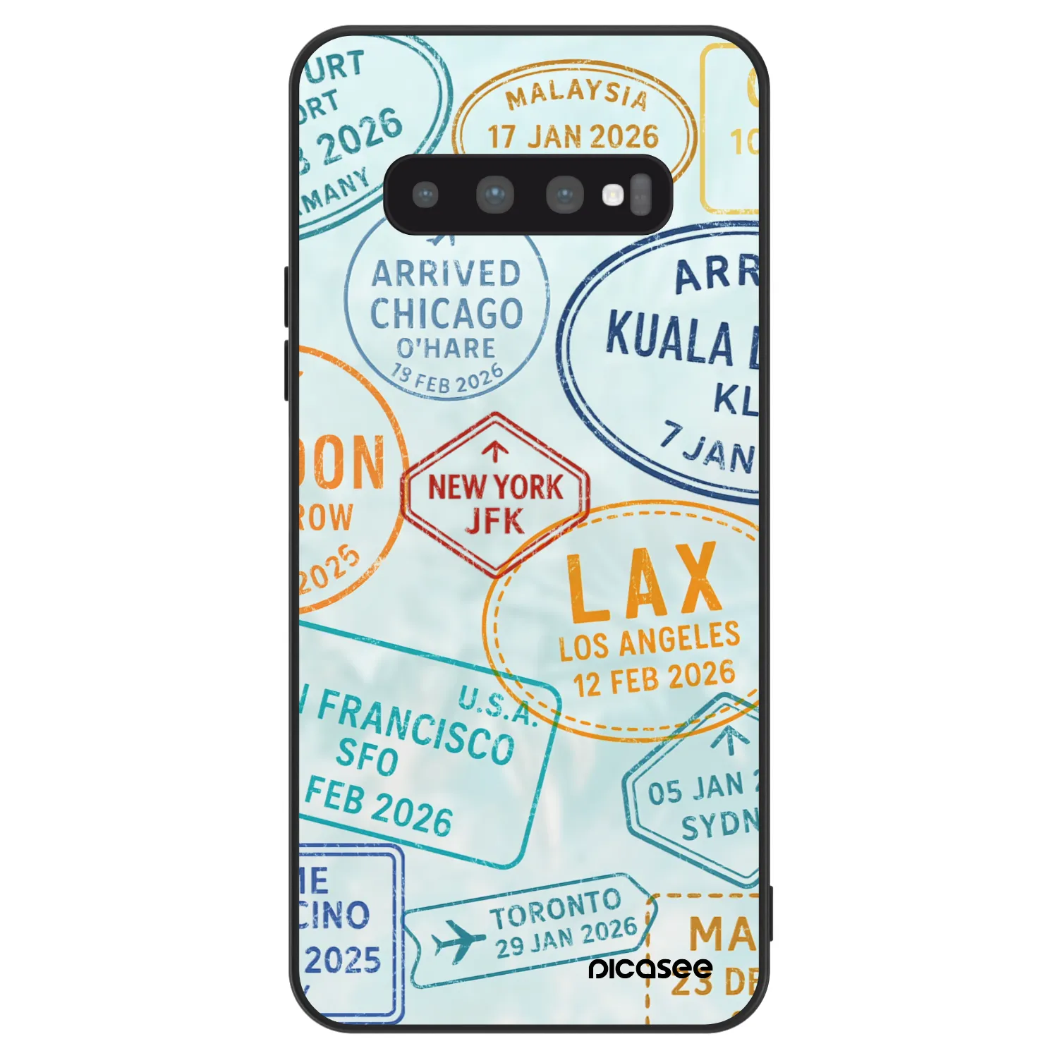 Picasee ULTIMATE CASE für Samsung Galaxy S10 G973 - PASSPORT EDITION