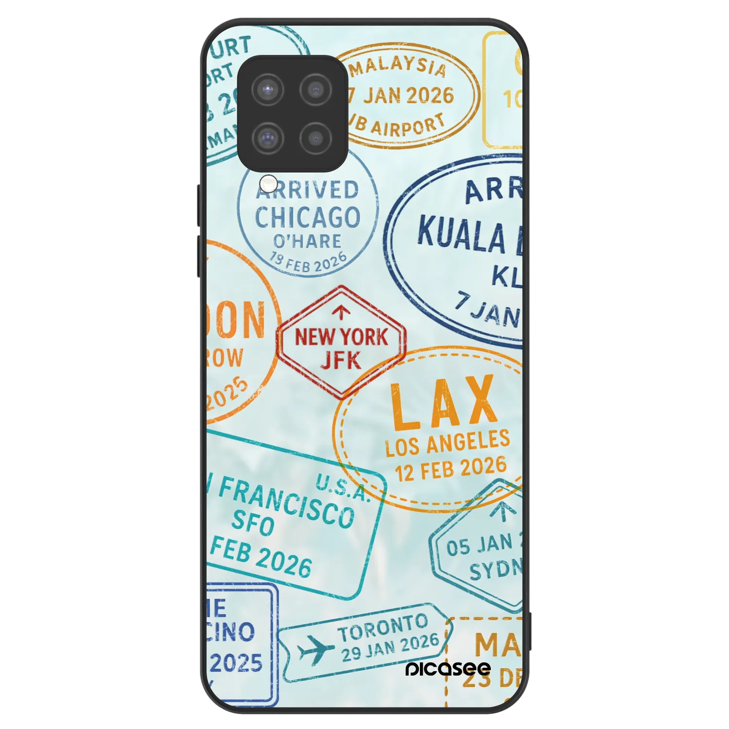Picasee ULTIMATE CASE für Samsung Galaxy A42 A426B - PASSPORT EDITION