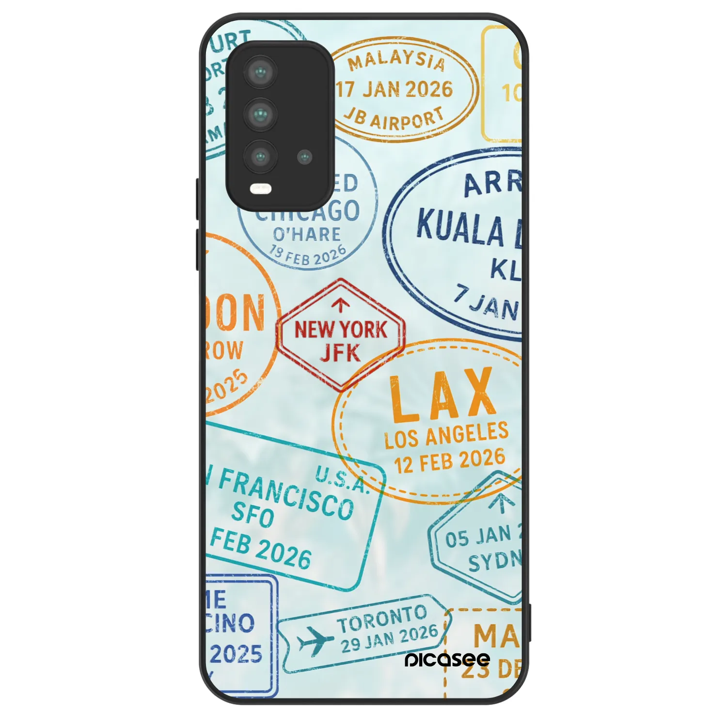 Picasee ULTIMATE CASE für Xiaomi Redmi 9T - PASSPORT EDITION