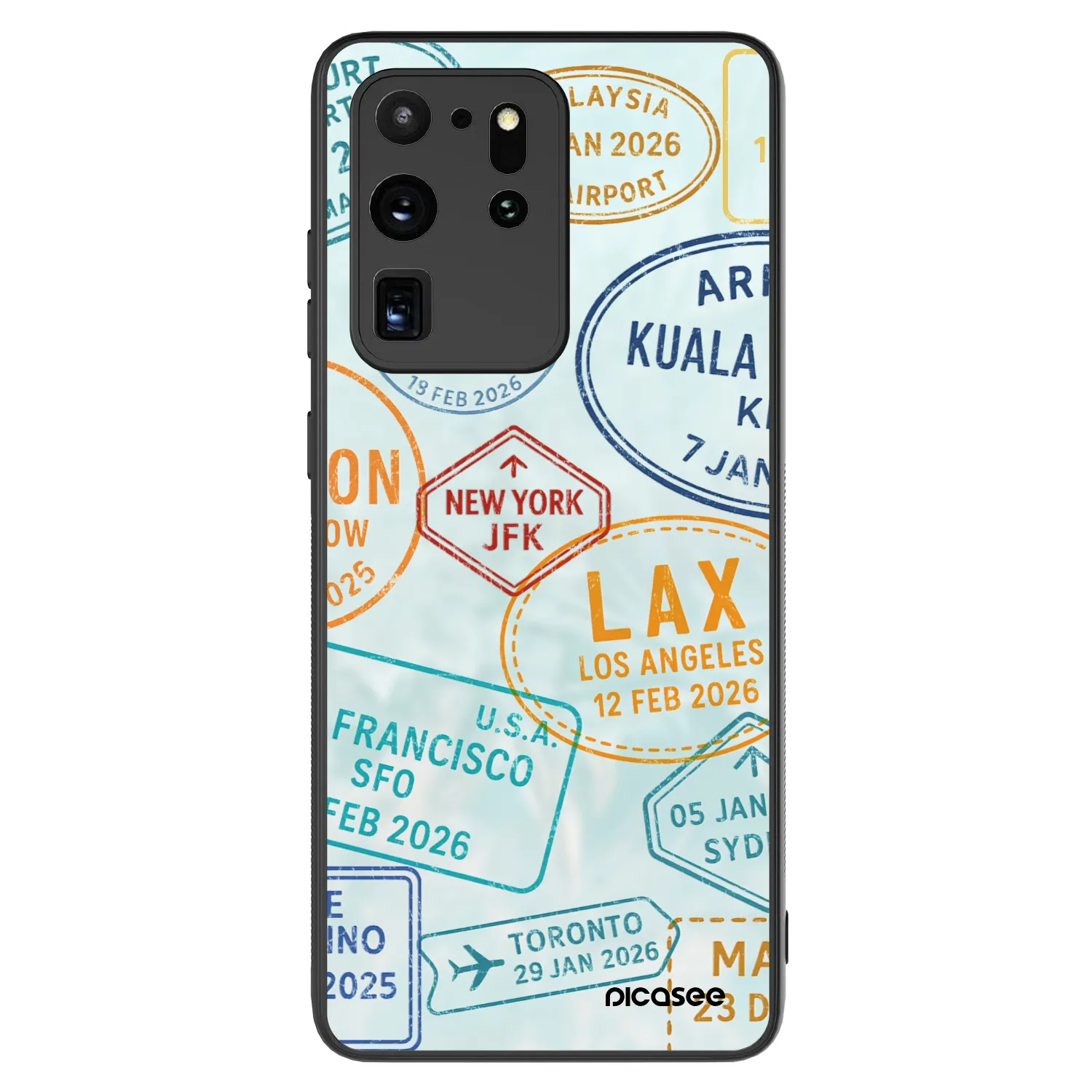 Picasee ULTIMATE CASE für Samsung Galaxy S20 Ultra 5G G988F - PASSPORT EDITION