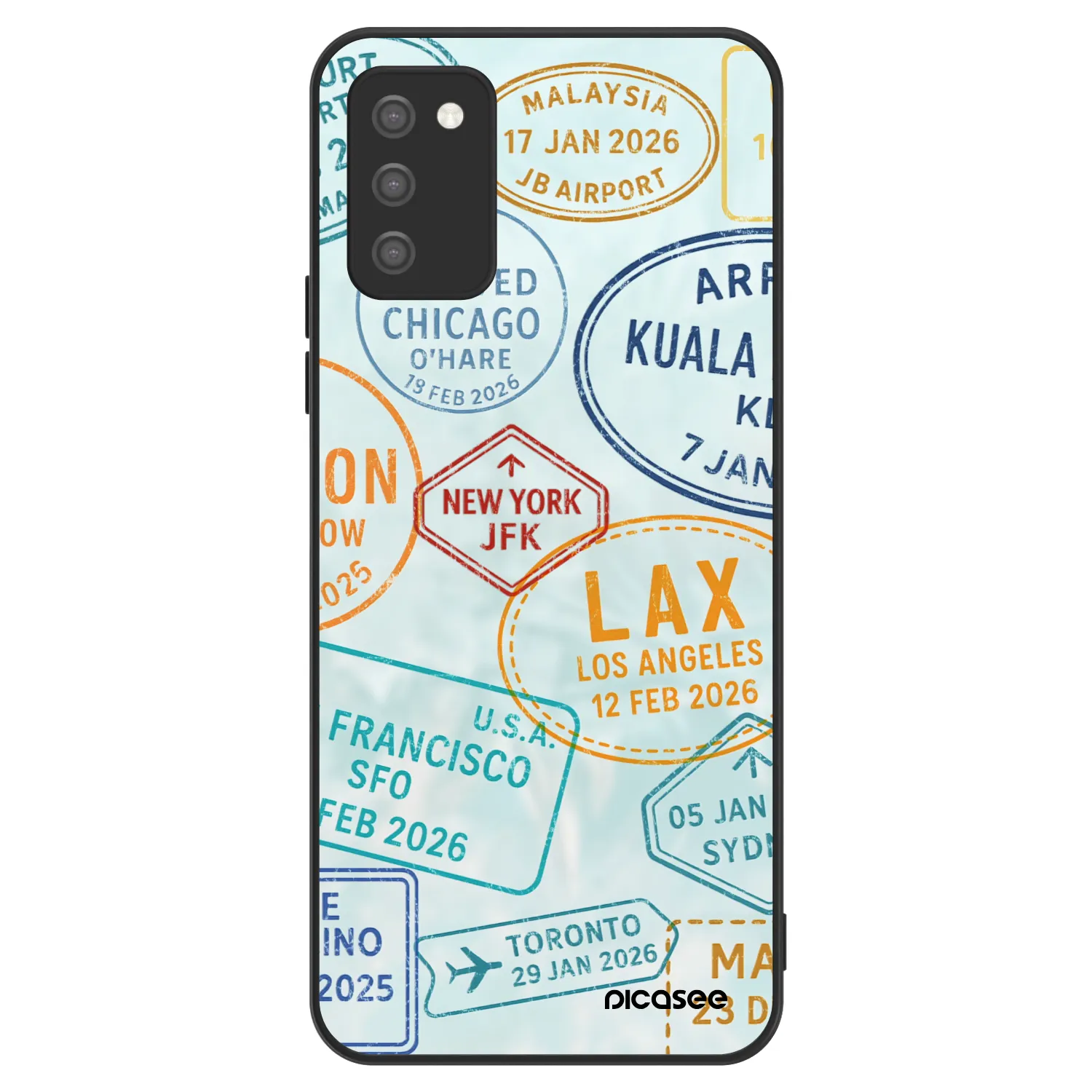 Picasee ULTIMATE CASE für Samsung Galaxy A02s A025G - PASSPORT EDITION