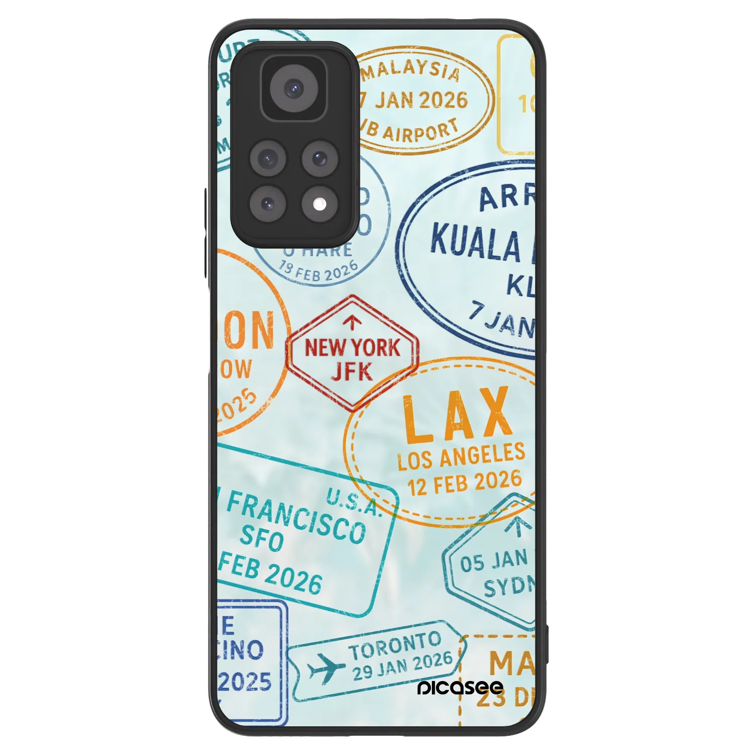Picasee ULTIMATE CASE für Xiaomi Redmi Note 11 Pro 5G - PASSPORT EDITION