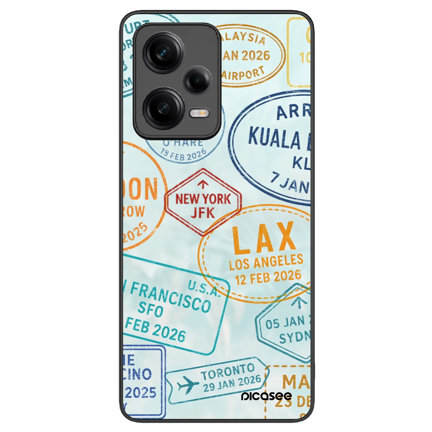 Picasee ULTIMATE CASE für Xiaomi Redmi Note 12 Pro+ 5G - PASSPORT EDITION