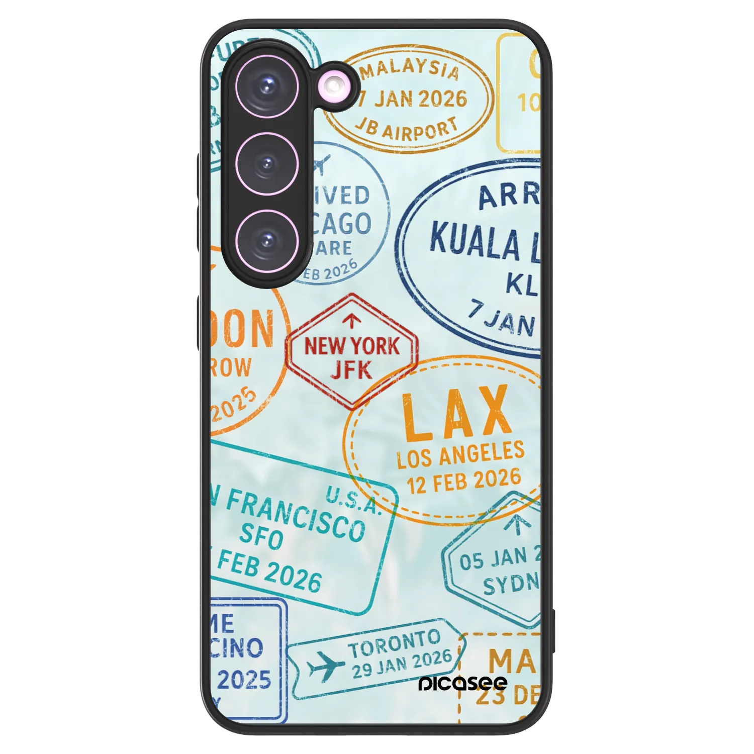 Picasee ULTIMATE CASE PowerShare für Samsung Galaxy S23 5G - PASSPORT EDITION