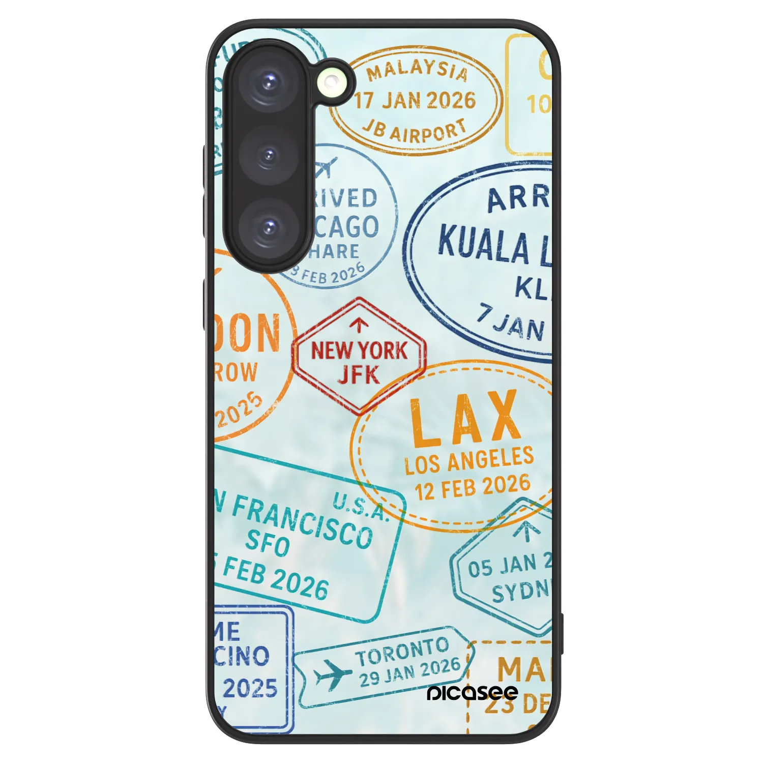 Picasee ULTIMATE CASE PowerShare für Samsung Galaxy S23+ 5G - PASSPORT EDITION