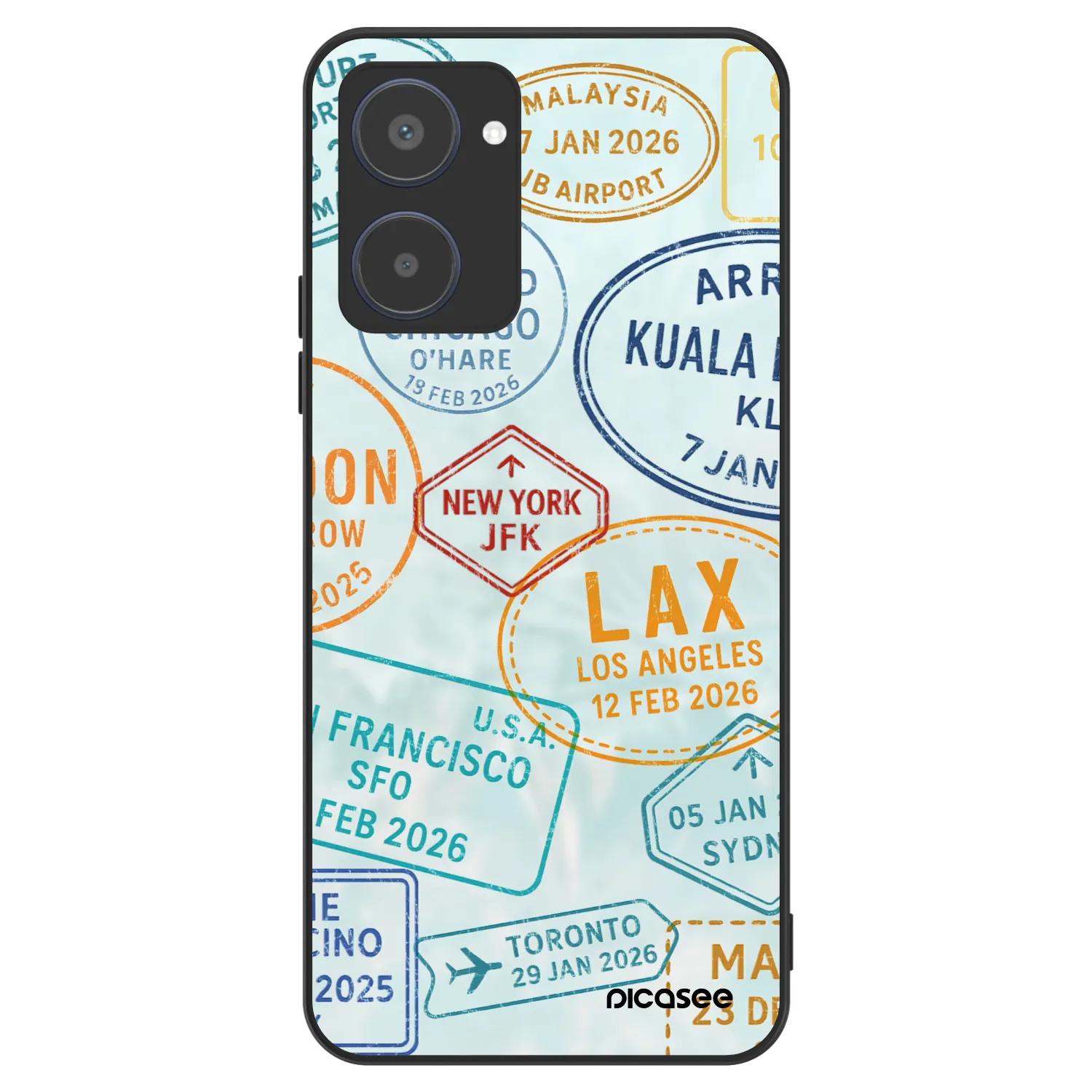 Picasee ULTIMATE CASE für Realme 10 4G - PASSPORT EDITION