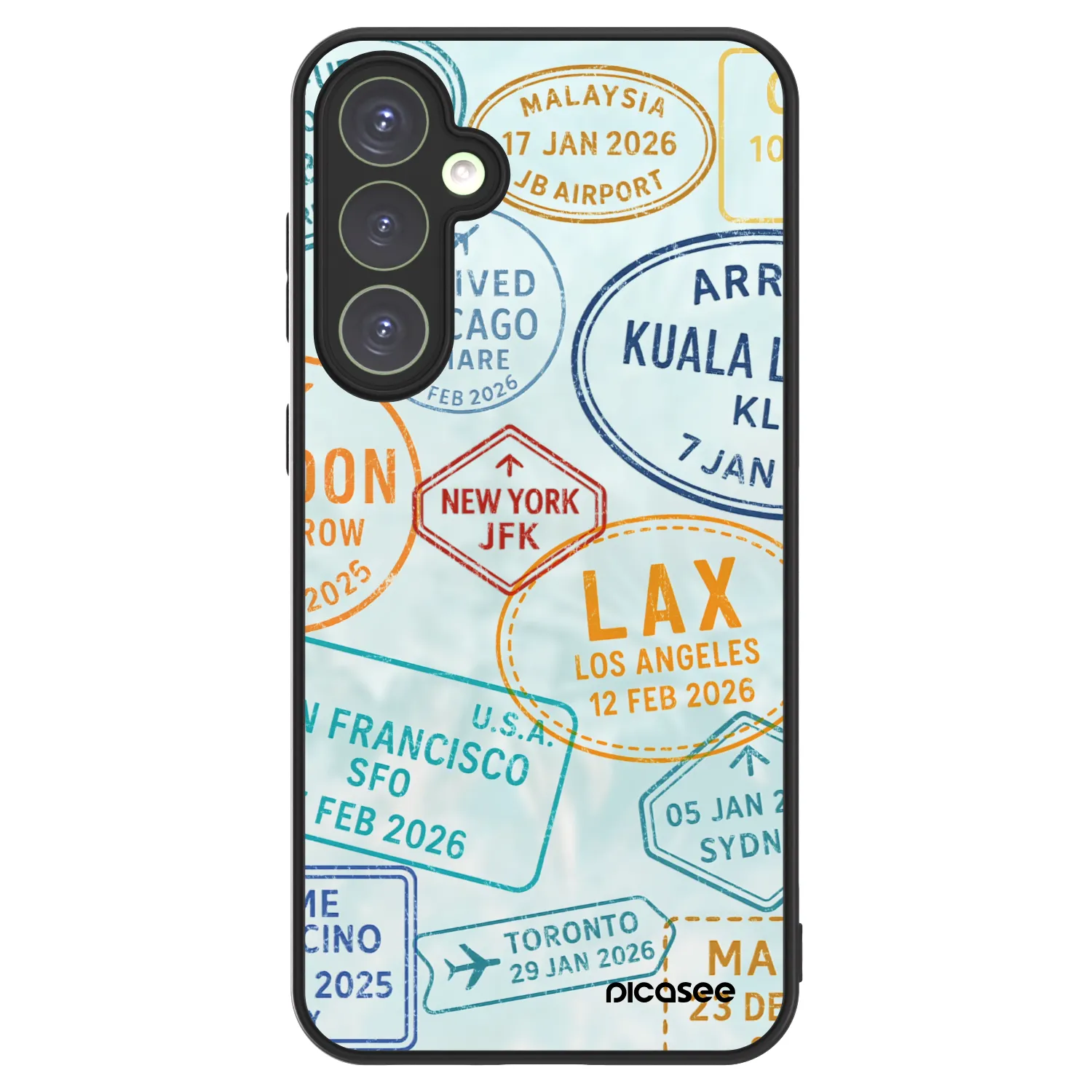 Picasee ULTIMATE CASE für Samsung Galaxy S23 FE S711B - PASSPORT EDITION