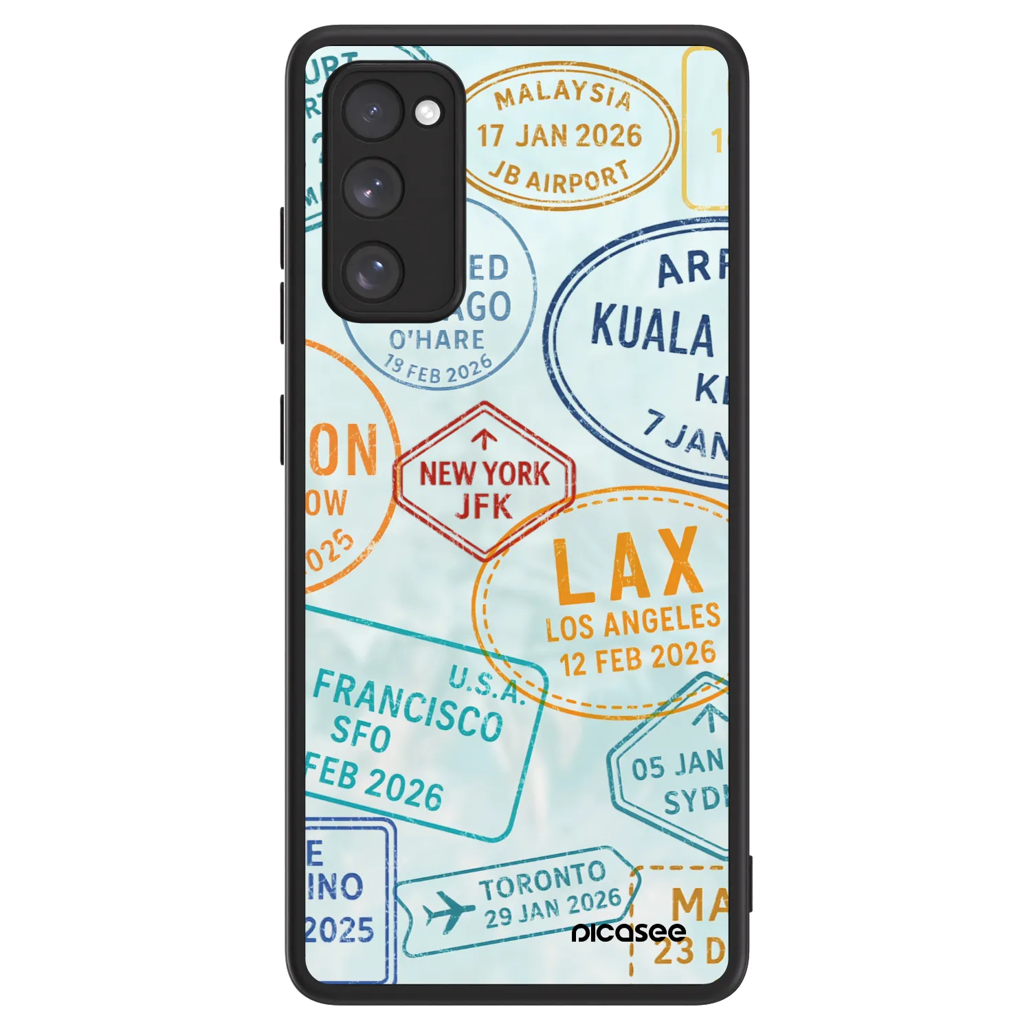 Picasee ULTIMATE CASE PowerShare für Samsung Galaxy S20 FE - PASSPORT EDITION