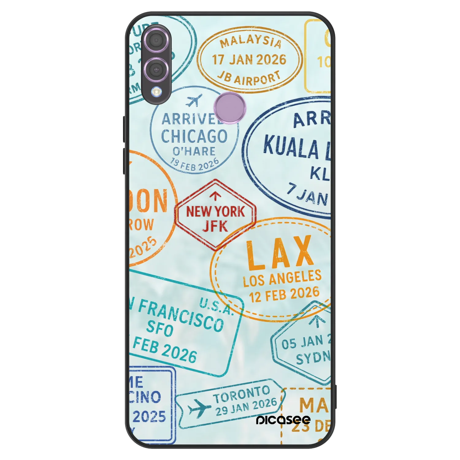 Picasee ULTIMATE CASE für Honor 8X - PASSPORT EDITION