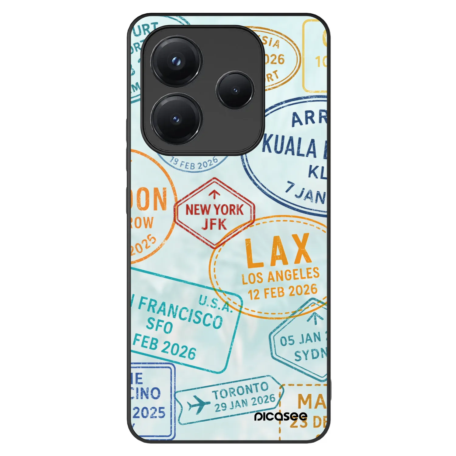 Picasee ULTIMATE CASE für Xiaomi Redmi Note 14 5G - PASSPORT EDITION